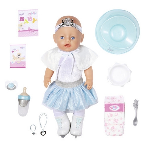 

Куклы Zapf Кукла BABY BORN серии Нежные объятия - БАЛЕРИНКА-СНЕЖИНКА 43 см, с аксессуарами (k37-831250)