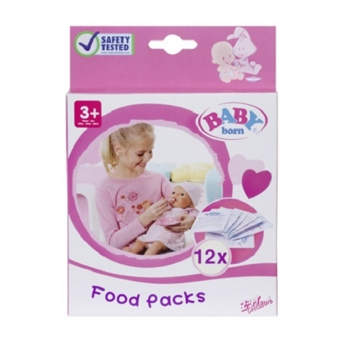 

Аксессуары для кукол и пупсов Каша для куклы BABY BORN 12 пакетиков (k37-779170)