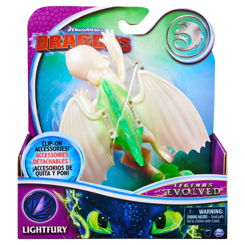 

Игровые фигурки Dragons - Драконы Как приручить дракона 3 фигурка дракона Дневной Фурии с механической функцией (SM66620/6400)