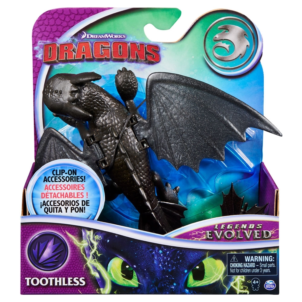 

Игровые фигурки Dragons - Драконы Как приручить дракона 3 коллекционная фигурка дракона Беззубика с механической функцией (SM66620/6394)