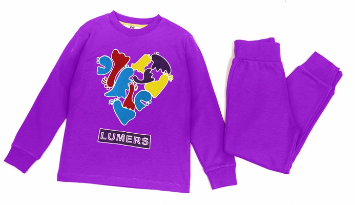 

Піжама KidsCouture Інтерлок 140 см Фіолетовий