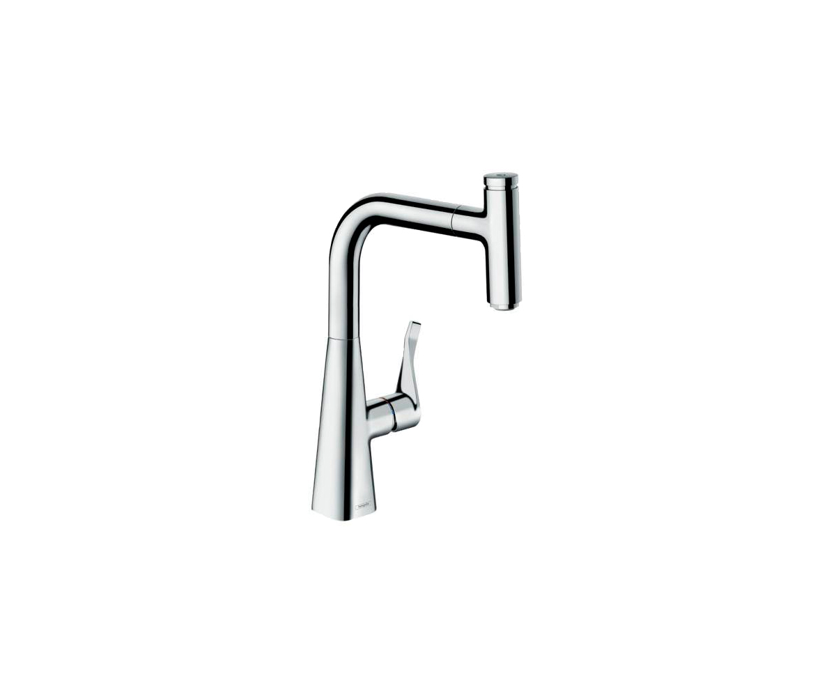 

Кухонный смеситель с лейкой HANSGROHE METRIS SELECT 14857000