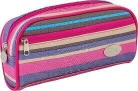 

Пенал Cool for school Stripy разноцветный мягкий прямоугольный (CF85592)