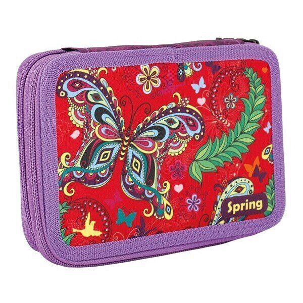 

Пенал Cool For School Spring 2 отделения Разноцветный (CF85943)