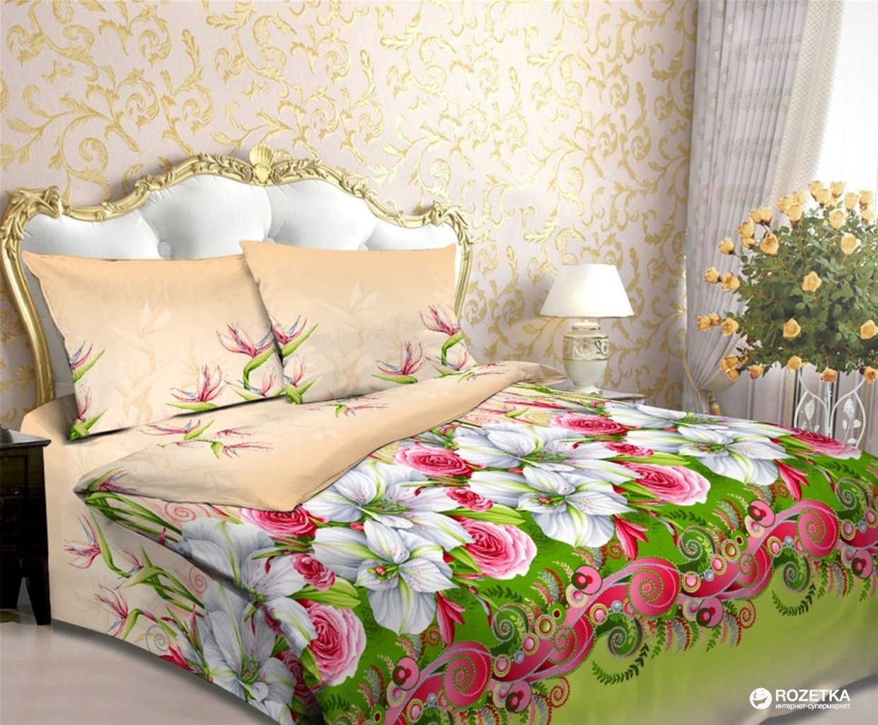 

Комплект постельного белья Novita Бязь 3910-1 150х215x2