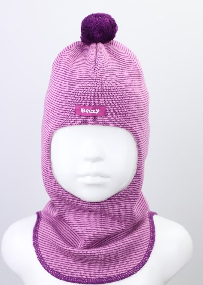 

Шапка-шлем детский для девочки Beezy весна - осень 1512-28-20 модель Полли р. 2 (50-53 см)