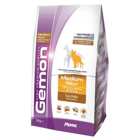 

Сухой корм Gemon Dog Medium Adult курица с рисом для взрослых собак средних пород 3 кг