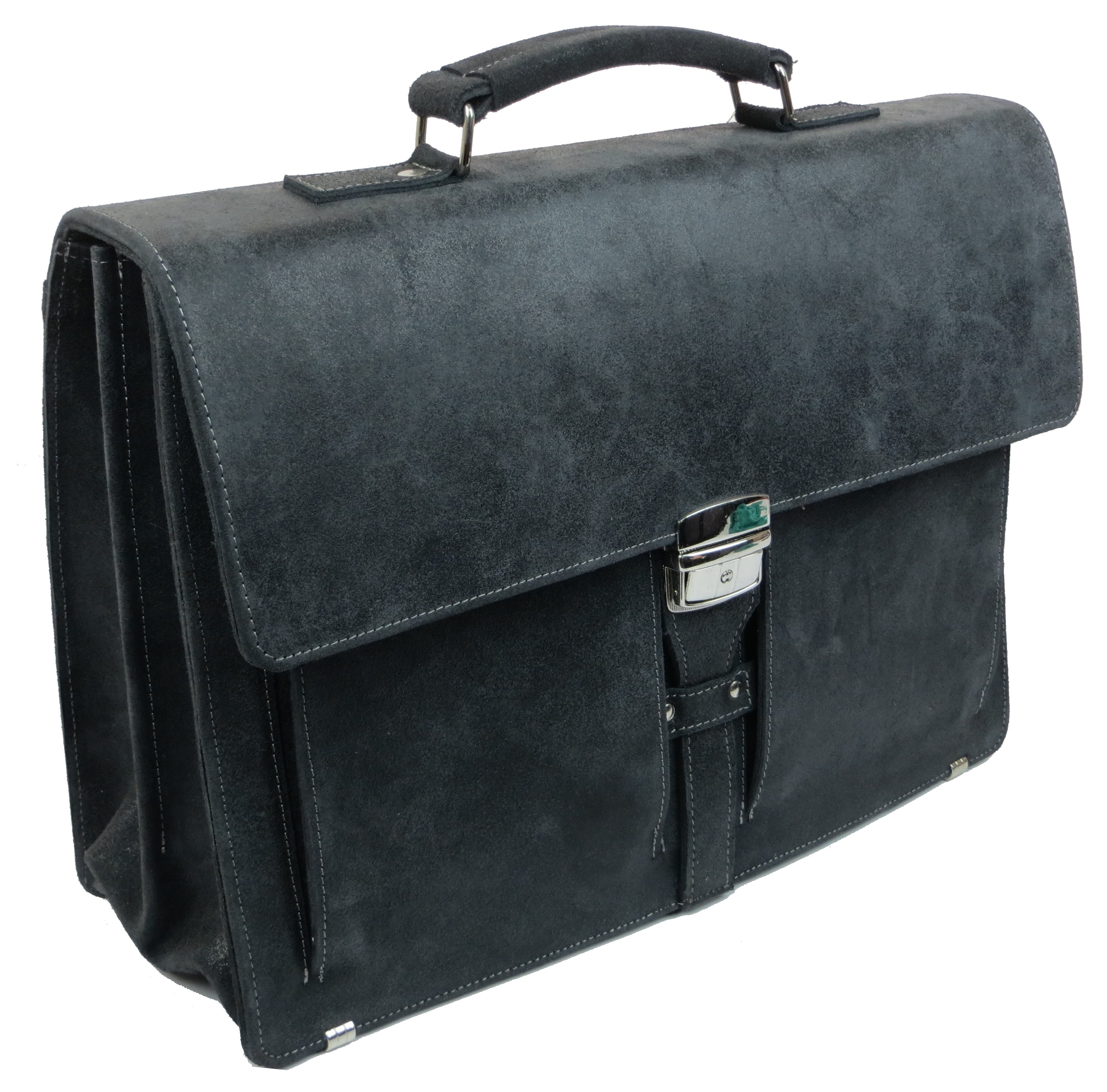 

Портфель A-art 41.5x30x15 см Кожа Серый (TSM1401-1) 642031