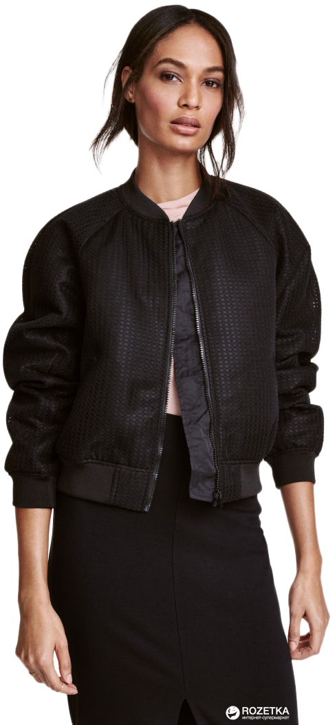 

Бомбер H&M 0459797001 36 Черный