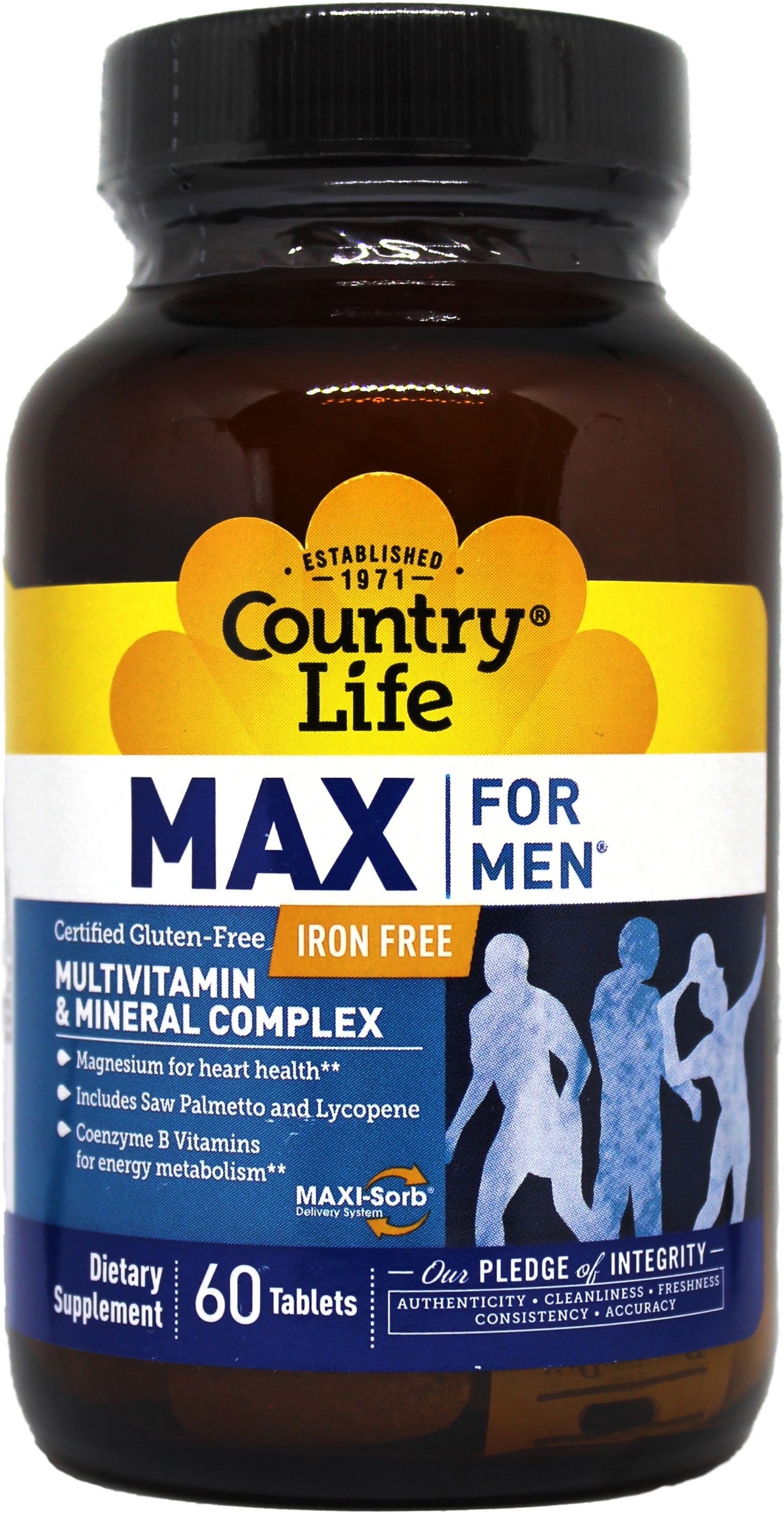 

Витаминно-минеральный комплекс Country Life Max For Men 60 таблеток (015794081357)