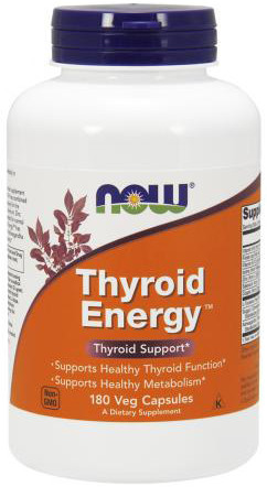 

Комплекс для поддержки щитовидной железы Now Foods Thyroid Energy 180 капсул (333565)