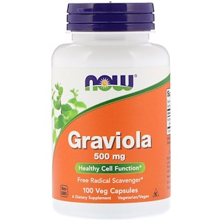 

Гравиола Now Foods Graviola 100 капсул (333539)