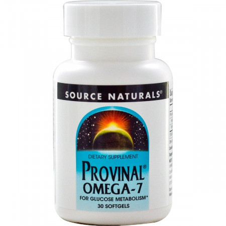 

Комплекс незаменимых жирных кислот Source Naturals Provinal Omega 7 30 капсул (333944)