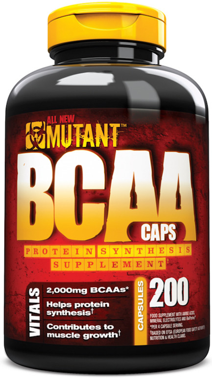 

BCAA аминокислоты PVL Mutant BCAA 200 капсул (333743)