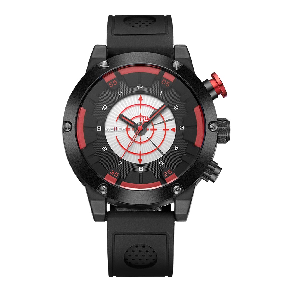 

Мужские часы Weide Round Black Red