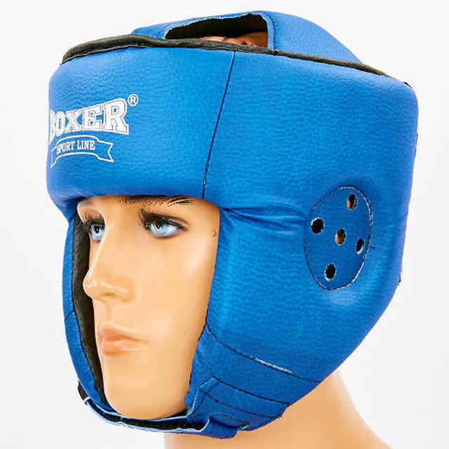 

Шлем боксерский открытый с усиленной защитой макушки Кожвинил BOXER Размер L 2030-C
