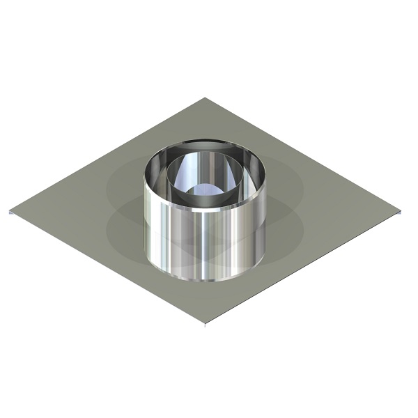 

Подставка настенная Фабрика ZIG для дымохода 180/250 н/н 0,6 мм