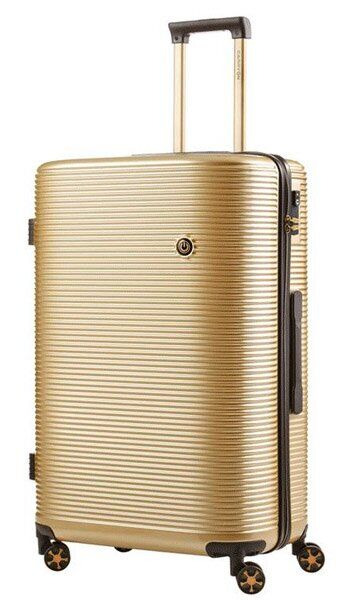 

Чемодан на 4-х колесах (большой) CarryOn Bling Bling бежевого цвета (927204)