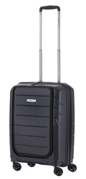 

Чемодан из полипропилена (малый) CarryOn Mobile Worker черного цвета (927209)