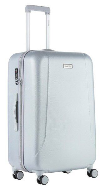 

Чемодан на 4-х колесах (большой) CarryOn Skyhopper серебристого цвета (927146)