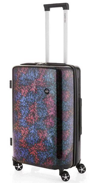 

Чемодан на 4-х колесах (средний) CarryOn Oval Class черного цвета (927207)