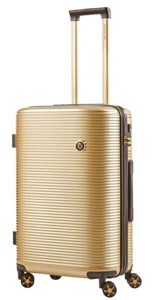 

Чемодан на 4-х колесах (средний) CarryOn Bling Bling бежевого цвета (927203)