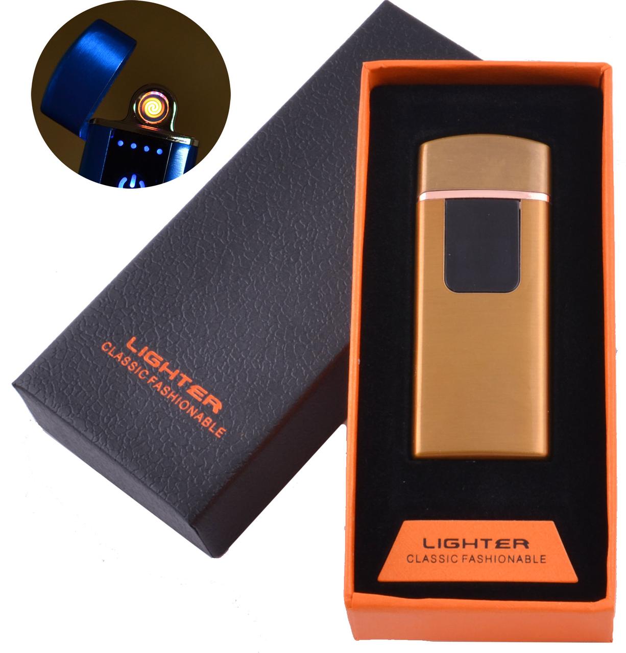 

Электрическая зажигалка Tren, USB, Подарочная упаковка, Gold