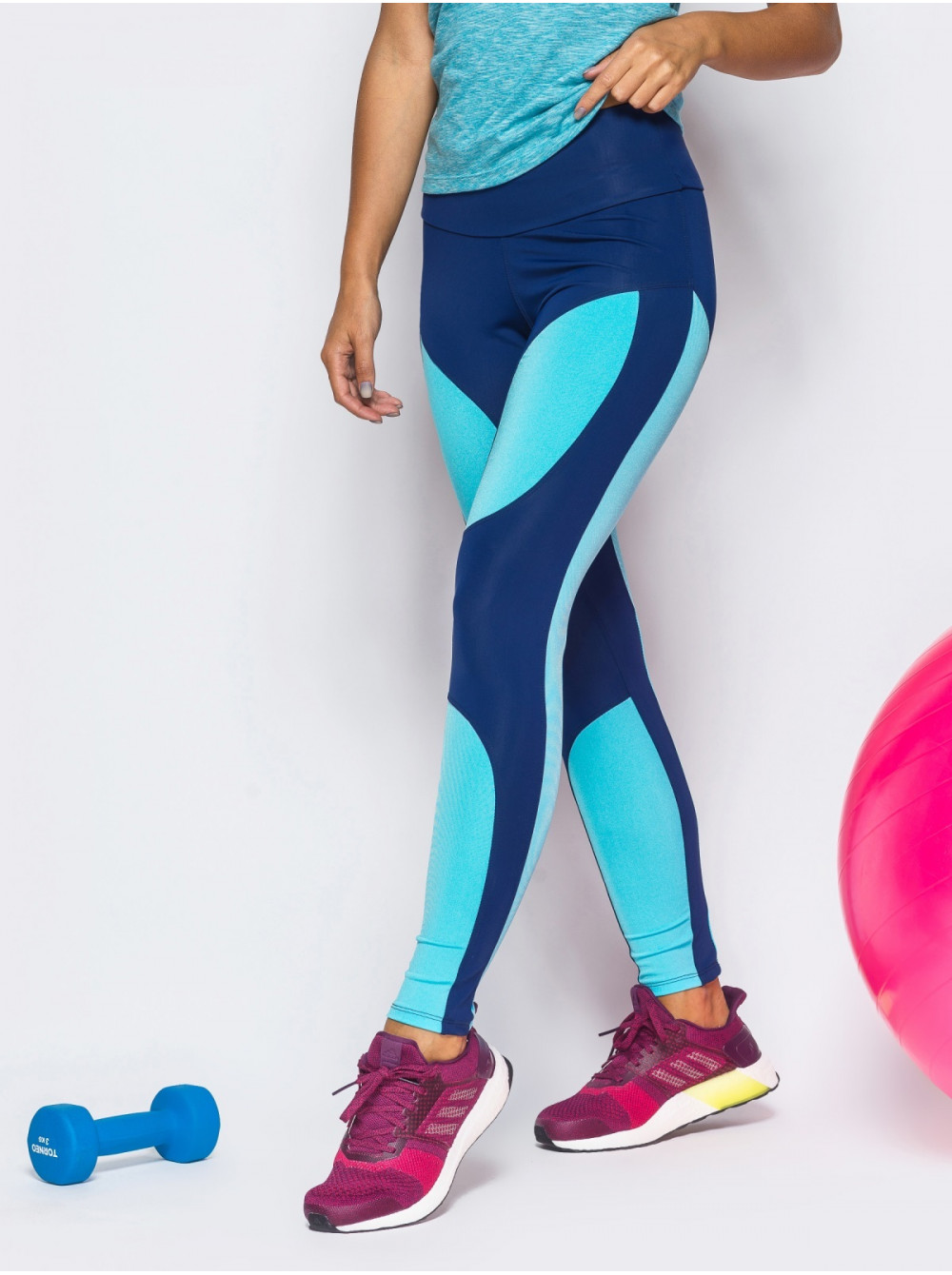 

Лосины для фитнеса женские Go Fitness 600909 размер 50-52