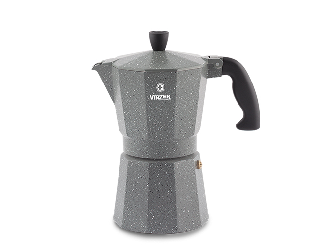 

Гейзерная Кофеварка Vinzer Moka Granito 9 чашек
