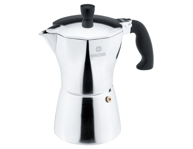 

Гейзерная кофеварка Vinzer Moka Aroma, 9 чашек