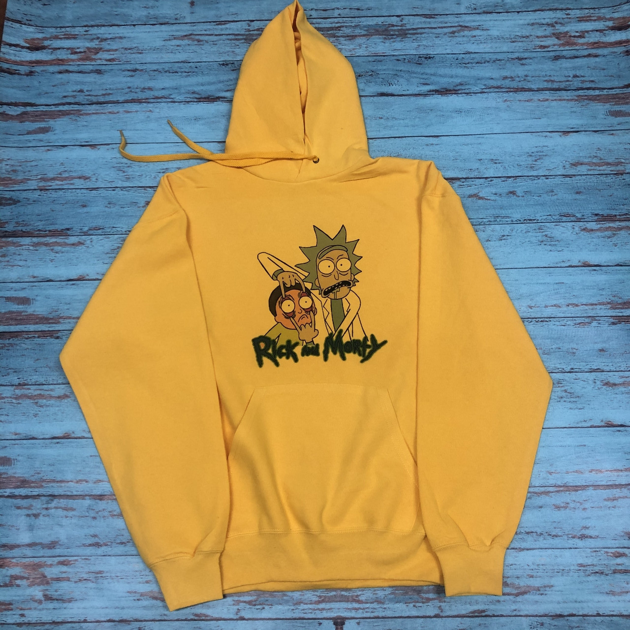 

Худи A SHO Rick and Morty XL желтый