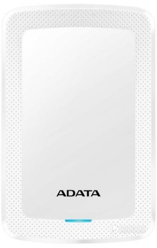 

Жесткий диск ADATA DashDrive HV300 2TB AHV300-2TU31-CWH 2.5 USB 3.1 External Slim White