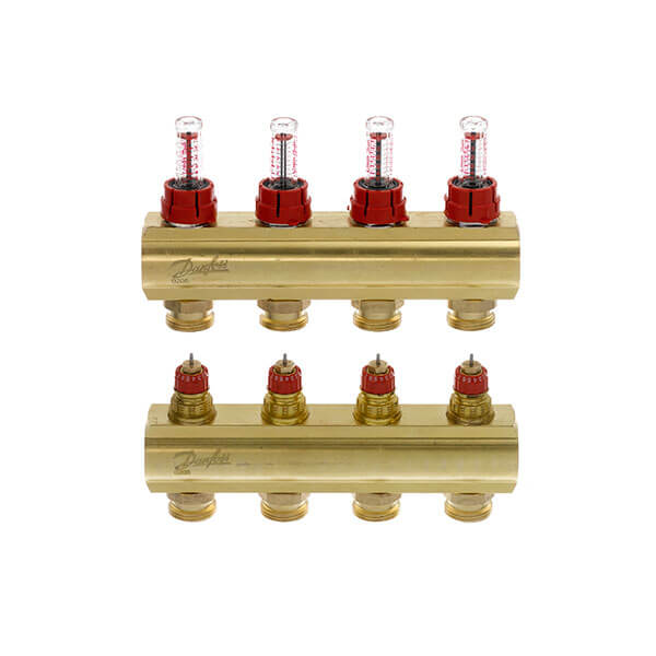 

Распределительный коллектор Danfoss FHF-4F с ротаметрами (088U0524)