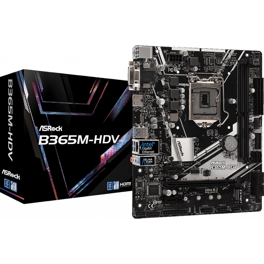 

Материнская плата ASRock B365M-HDV