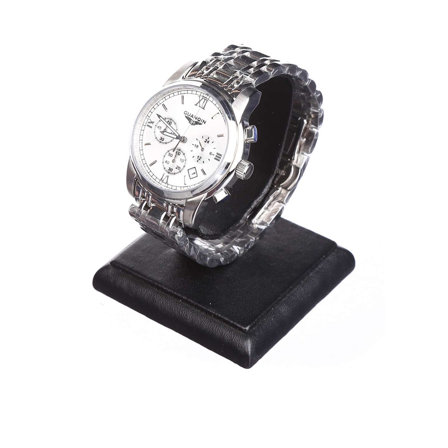 

Часы Guanqin Silver-White-Silver GS19018 CS