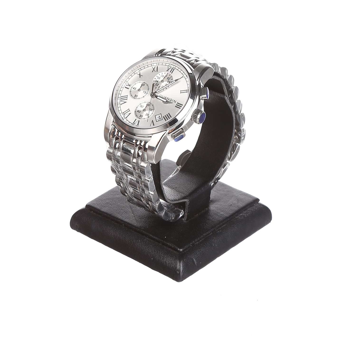 

Часы Guanqin Silver-White-Silver GS19095 CS
