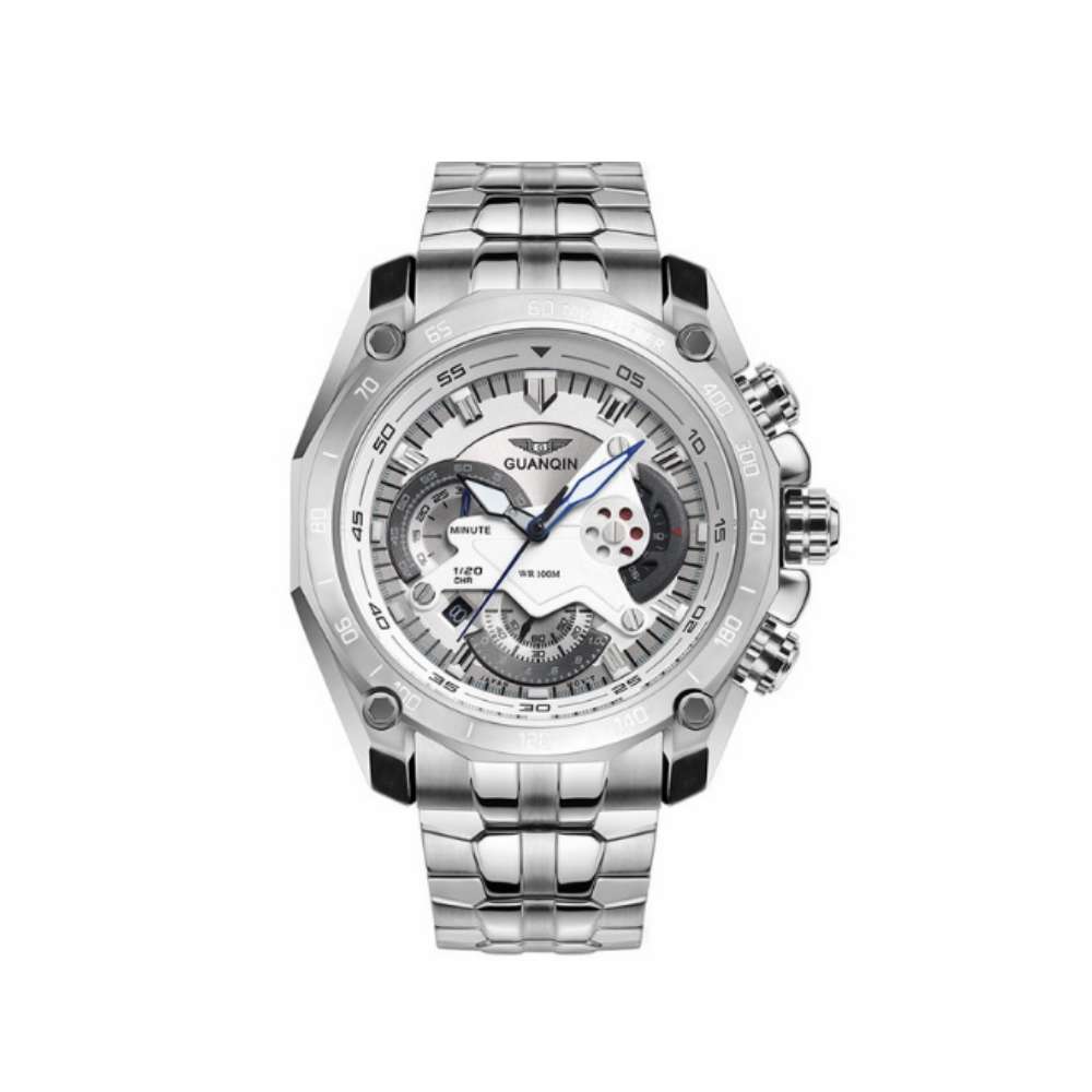 

Часы Guanqin Silver-White-Silver GF550 CS