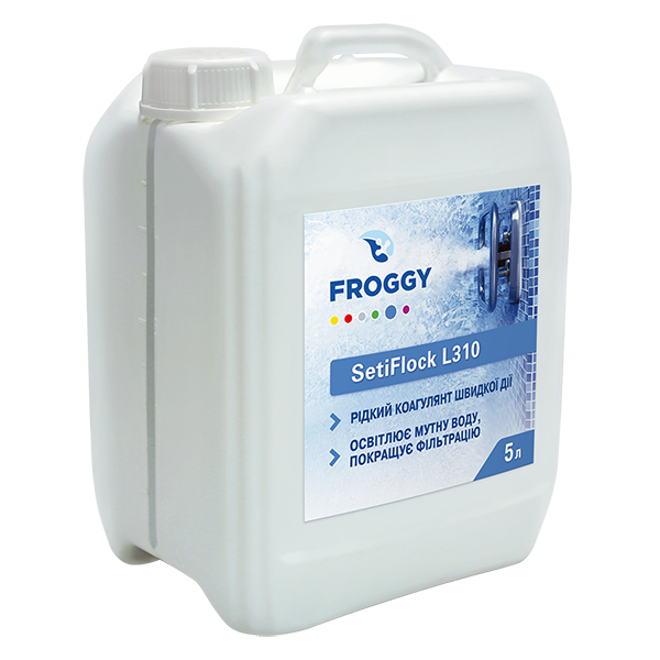 

Препарат для очистки мутной воды Froggy SetiFlock L310 5 л