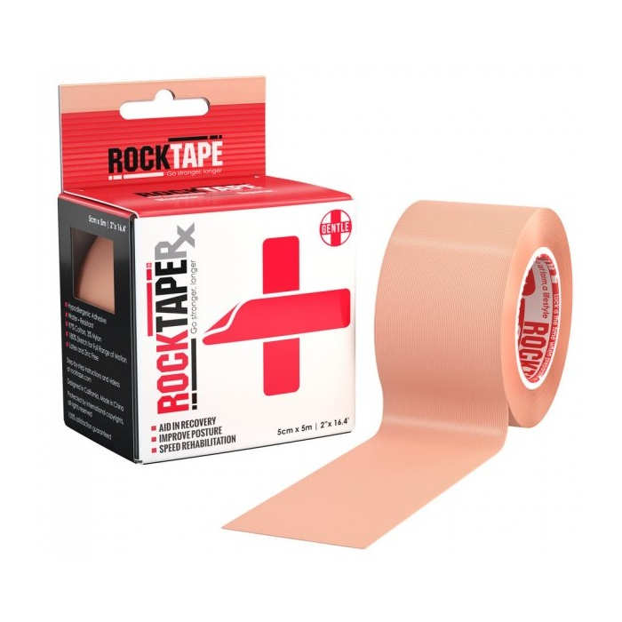 

Кинезио тейп RockTape RX (5см х 5м) - бежевый