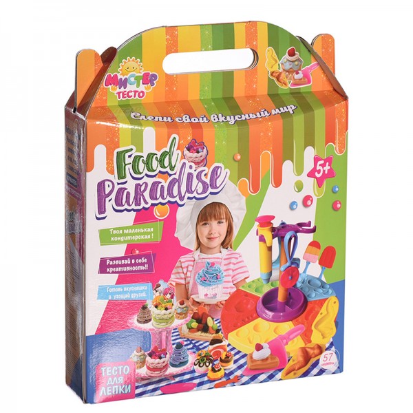 

Лепка Strateg Мистер тесто - Food paradise (71304) (F00196733)