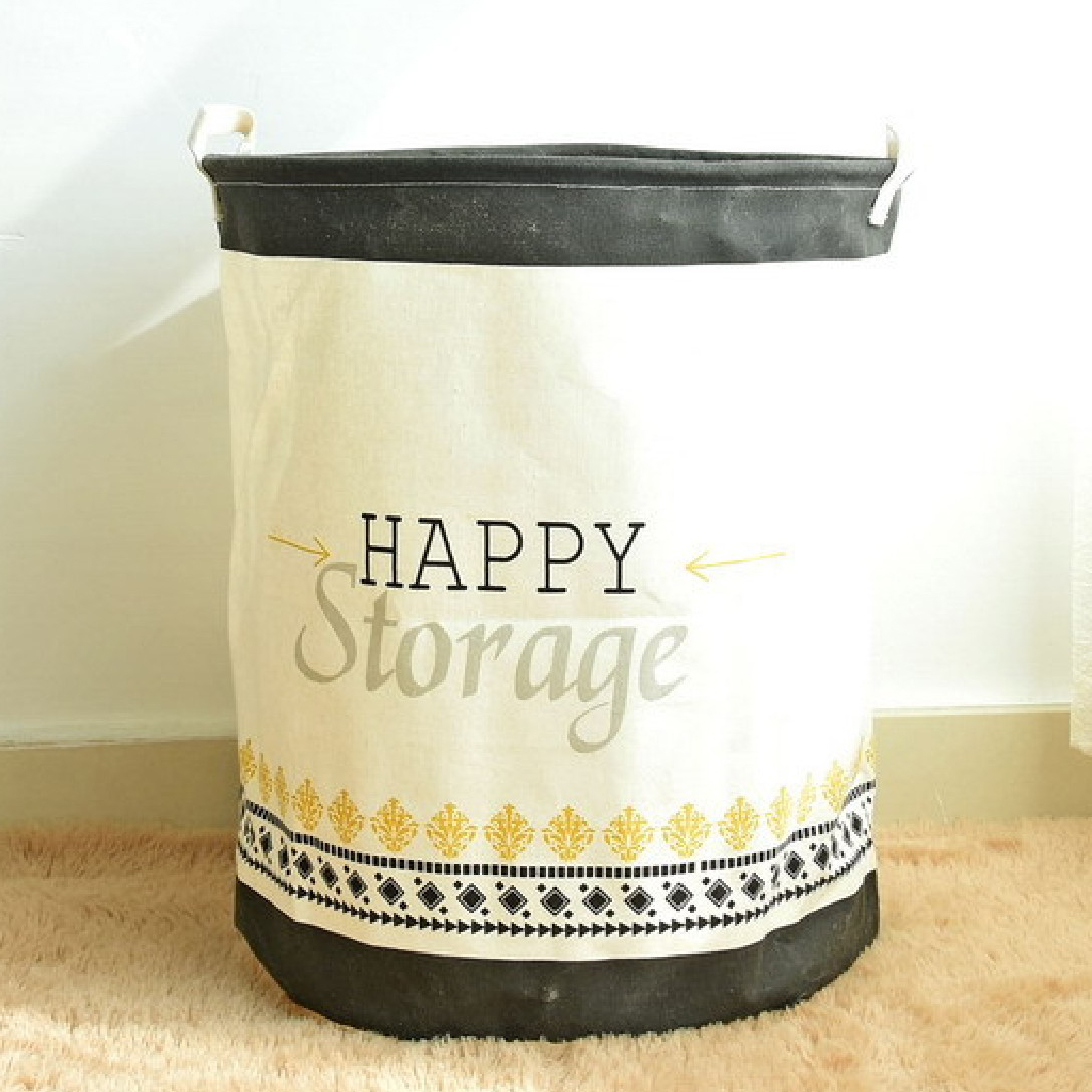 

Корзина для игрушек, белья, хранения Happy storage Berni Home Белый (45703)