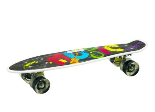 

Пенниборд (Penny Board) с подсветкой колес "Music" C70822