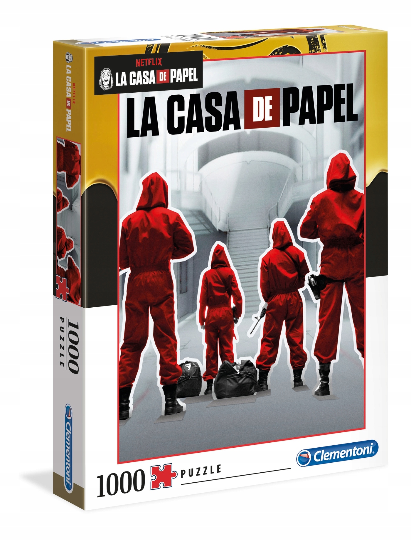 

Пазл CLEMENTONI Netflix la Casa de Papel Бумажный дом 39532 1000 эл.