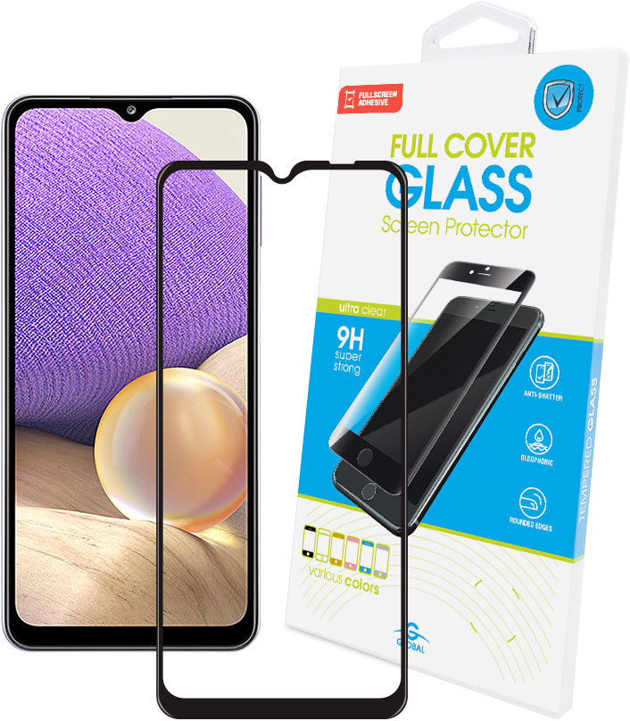 

Защитное стекло Global Full Glue для Samsung Galaxy A32 Black