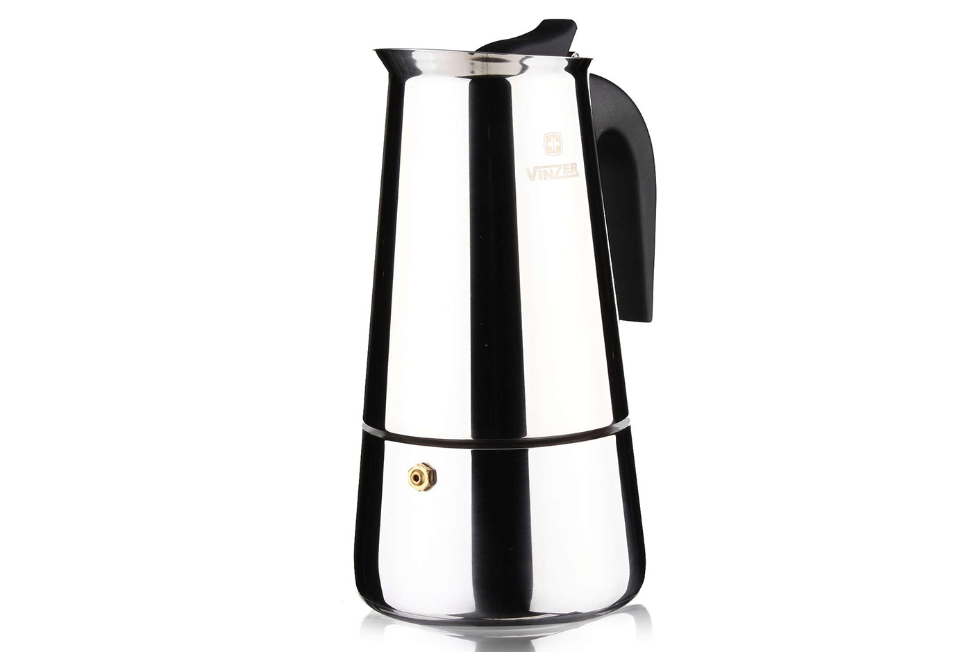 

Кофеварка гейзерная VINZER Moka Inox Induction 4 чашки по 55 мл [89391]