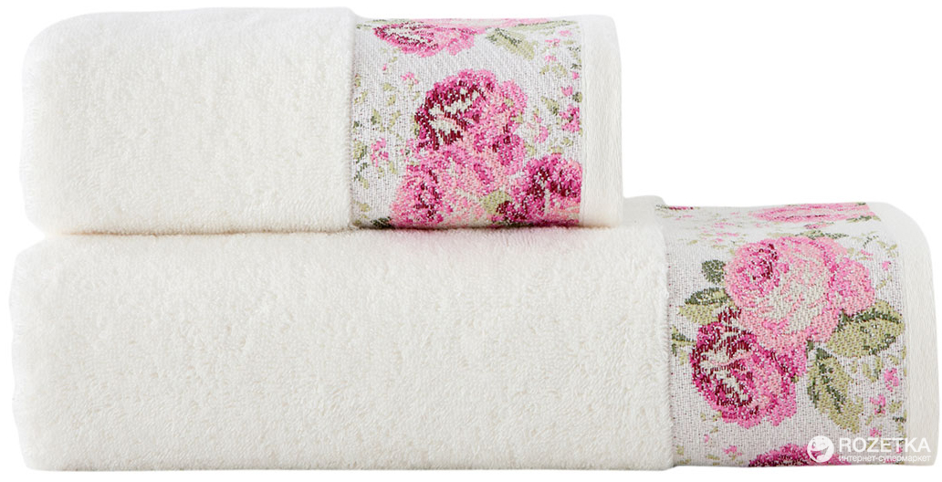 

Махровое полотенце Arya Desima 70х140 см Крем