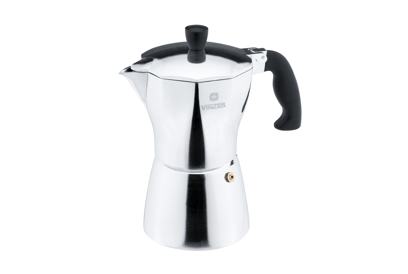 

Кофеварка гейзерная VINZER Moka Aroma 6 чашек по 55 мл [89389]