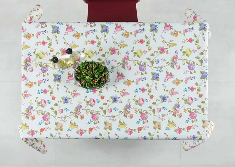

Скатерть на стол (7676) Time Textile 140x140 см Белый 000046204