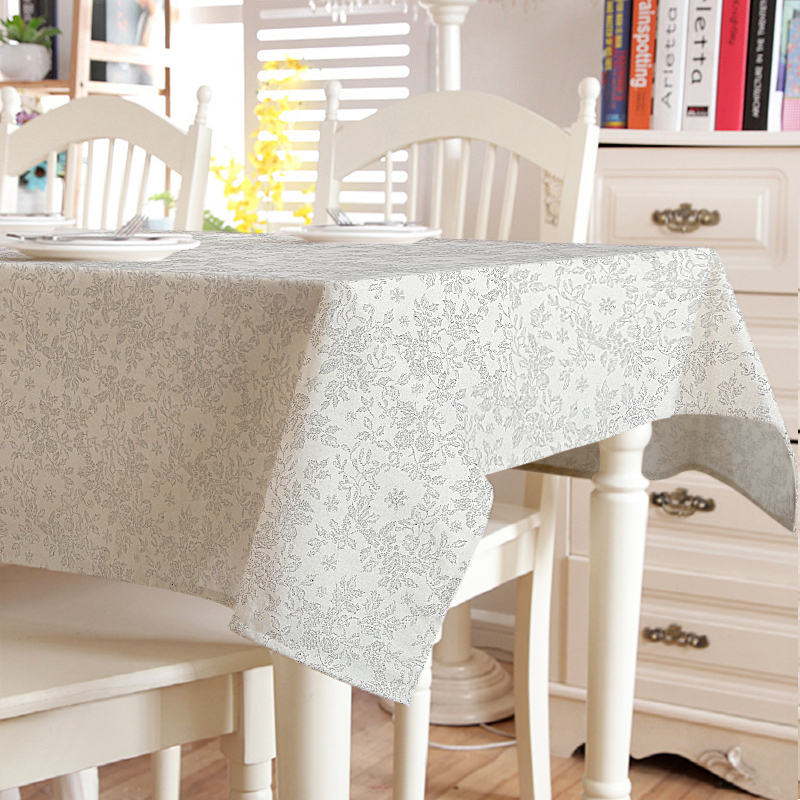 

Скатерть на стол (8866) Time Textile 140x280 см Серебристый 000047022