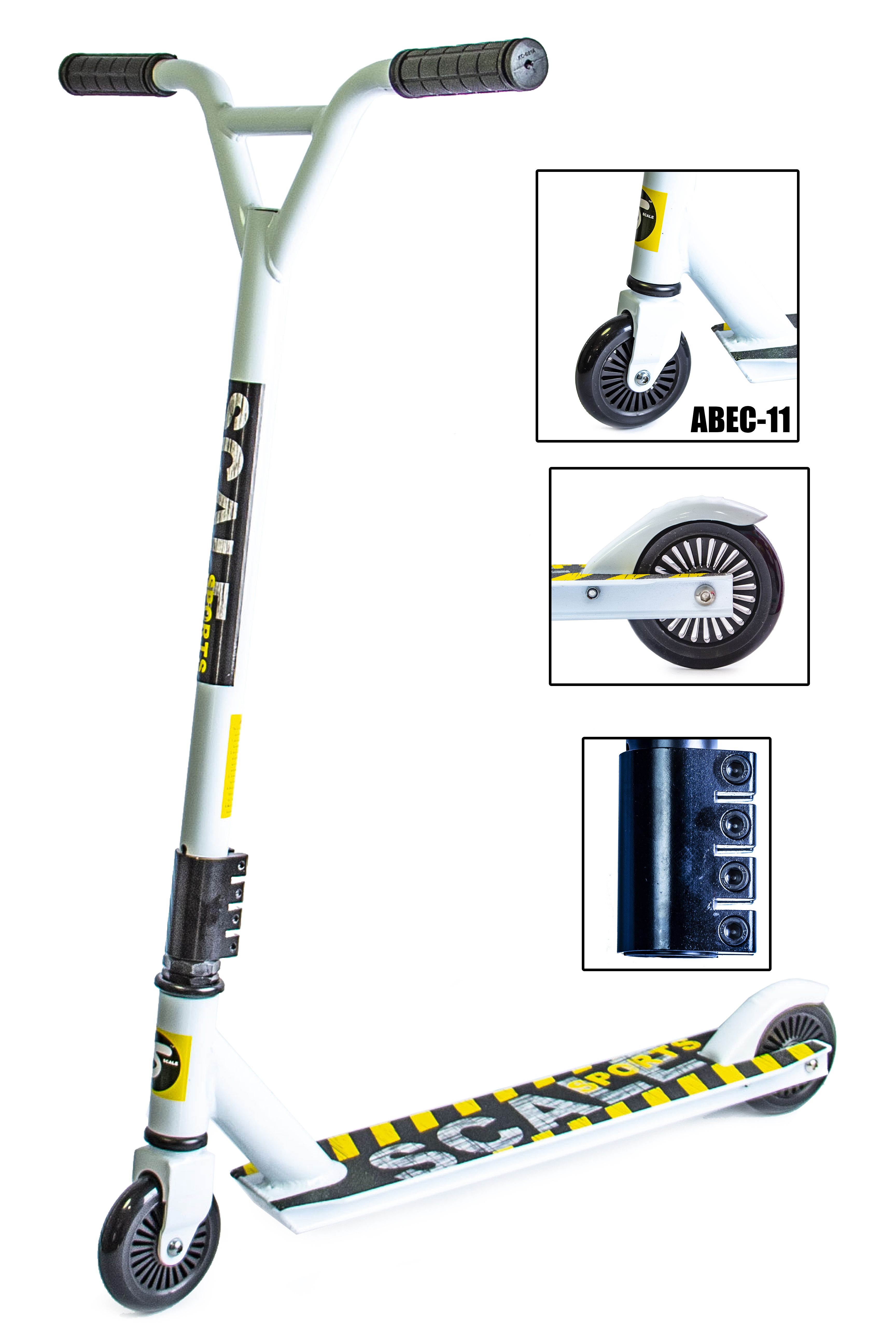 

Трюковый самокат Scale Sports Белый 000050271